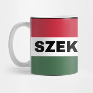 Szekszárd City in Hungarian Flag Mug